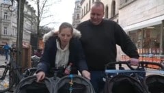 Jasmin Schmidt und Andreas Rittner bekommen bereits zum dritten Mal Zwillinge.