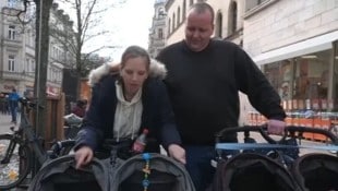 Jasmin Schmidt und Andreas Rittner bekommen bereits zum dritten Mal Zwillinge.