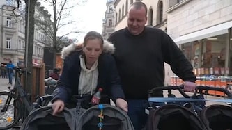 Jasmin Schmidt und Andreas Rittner bekommen bereits zum dritten Mal Zwillinge.