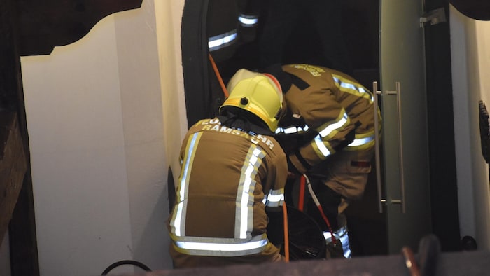 Die Feuerwehr war rasch vor Ort.