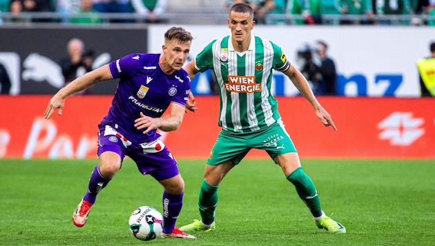 Eggestein (li.) und Cvetkovic matchen sich Sonntag in Favoriten.