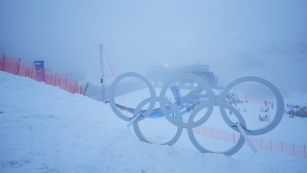 Dichter Nebel liegt über Cortina!