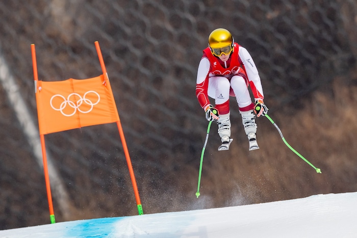 Cornelia Hütter geht heute auf Medaillenjagd.