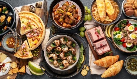 Die französische Küche ist weltbekannt – das Idealbild von einer festlichen Mahlzeit könnte sich ...