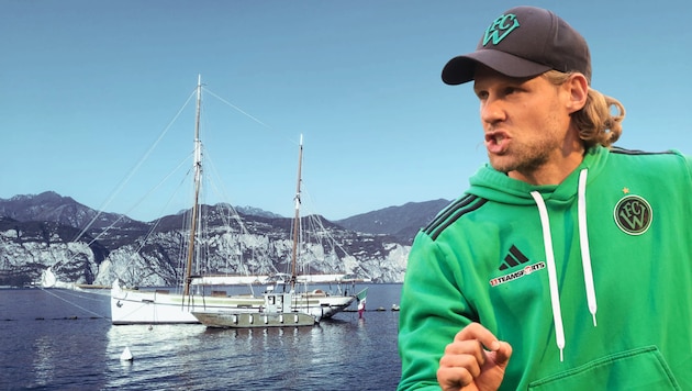 Trainer Sebastian Siller absolvierte mit seiner Mannschaft ein Trainingslager am Gardasee.