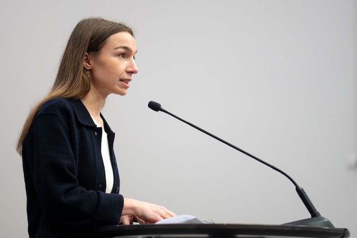 NEO-Fraktionsführerin Sophie Wotschke