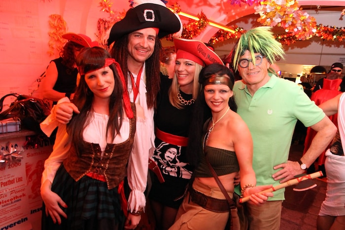 Der Piratenball steigt am Samstag in der Tabakfabrik.