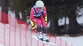 Ariane Rädler gewann bei den Olympischen Spielen in Cortina mit Kathi Huber Gold in der ...