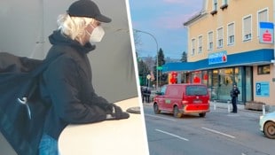 Der Täter trug beim Überfall eine blonde Perücke und soll in steirischem Dialekt gesprochen ...