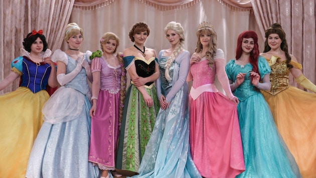 Die Prinzessinnen kann man für Geburtstage, Feiern und Events buchen. Sie kommen aber auch in ...