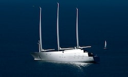 Die Segeljacht „A“ wurde 2022 von den italienischen Behörden festgesetzt.