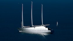 Die Segeljacht „A“ wurde 2022 von den italienischen Behörden festgesetzt.