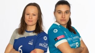 Im Duell: Emilia Lamprecht und Nadia Brindlinger.