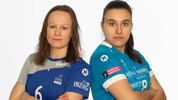 Im Duell: Emilia Lamprecht und Nadia Brindlinger.