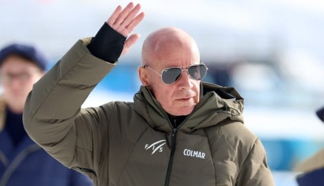 FIS-Präsident Johan Eliasch