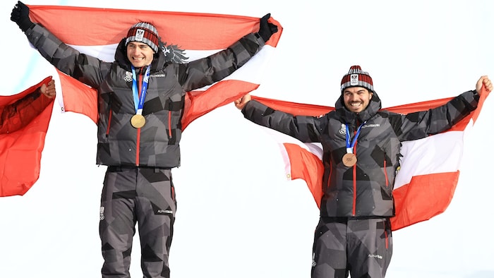 Alessandro Hämmerle (l.) und Jakob Dusek (r.)
