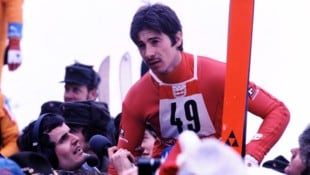 Karl Schnabl holte am 15. Feber 1976 als erster Österreichischer Skispringer Olympia-Gold.