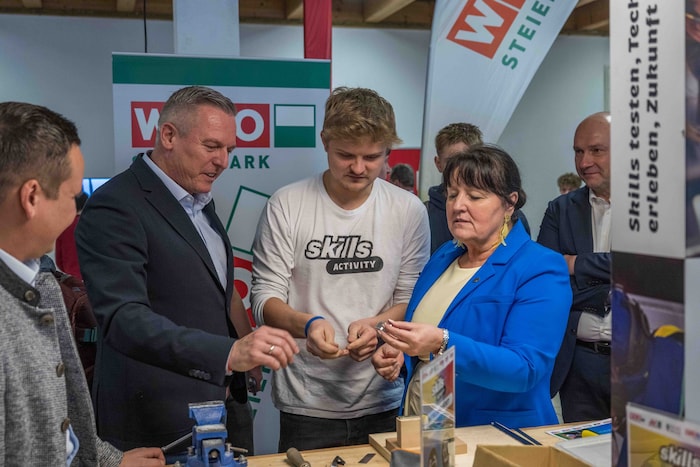 Landeshauptmann Mario Kunasek und LH-Stellvertreterin Manuela Khom