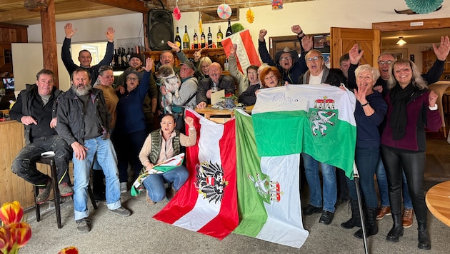 Auch in Kumberg wurde die Bronzene von Conny gefeiert.