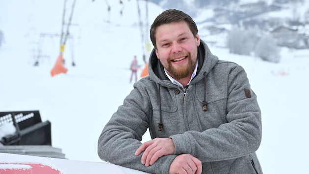Der Erlebnisberg Naglköpfl ist vor allem für die Jugend wertvoll, wie ÖVP-Ortschef Auernigg ...