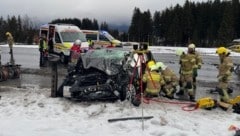 Eine Person musste befreit werden.