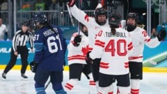 Der Jubel der Kanadierinnen