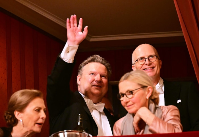 Wiens Bürgermeister Michael Ludwig in der Loge