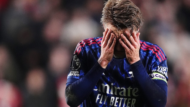 Pure Glückseligkeit schaut anders aus als bei Martin Ødegaard ...