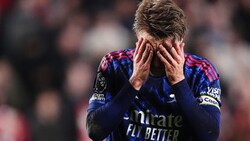 Pure Glückseligkeit schaut anders aus als bei Martin Ødegaard ...