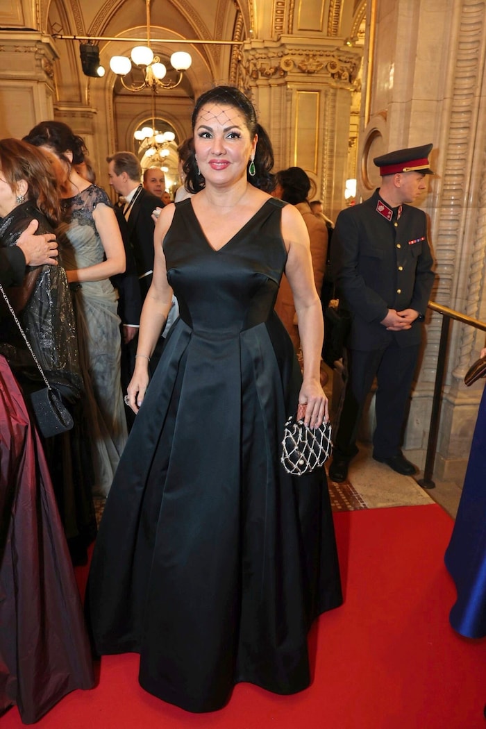 Anna Netrebko war in diesem Jahr auch wieder zu Gast am Opernball.