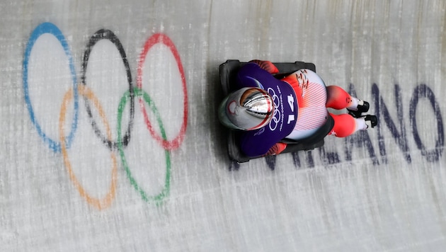 Janine Flock – faster than her own shadow, but also earlier than allowed at the start...