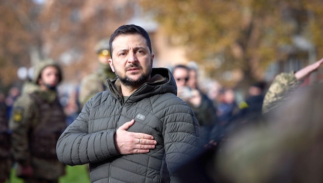 „Sicherheitsgarantien sind für die Ukraine unerlässlich, das hat die höchste Priorität“, meint ...