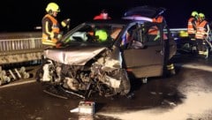 Der Wagen sah nach dem Unfall, nicht mehr gut aus.