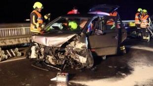 Der Wagen sah nach dem Unfall, nicht mehr gut aus.