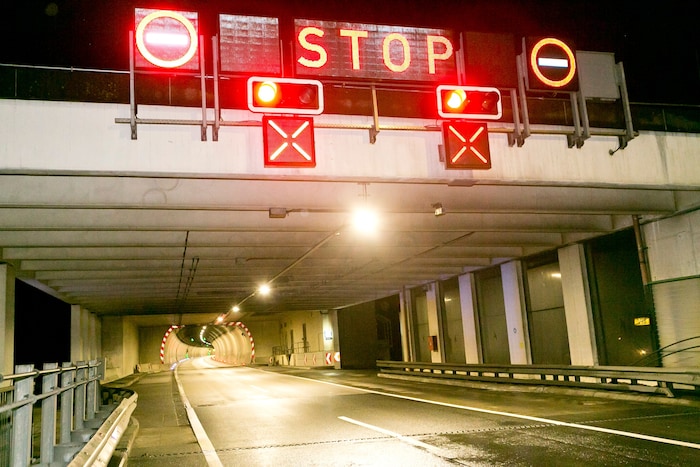 Der Tunnel musste für fast zwei Stunden gesperrt werden.