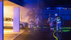 Die Florianis brachten das Feuer rasch unter Kontrolle.