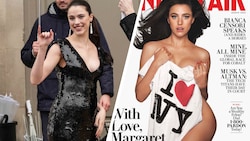 Margaret Qualley trägt am Cover der „Vanity Fair“ nur ein Handtuch. 
