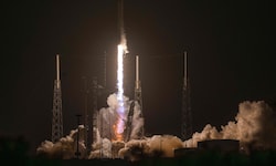 „Crew 12“ besteht aus der NASA-Astronautin Jessica Meir, ihrem Kollegen Jack Hathaway, dem ...