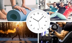 Die Tageszeit kann die Effektivität eines Trainings beeinflussen.