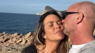 Martina Reuter mit ihrer neuen Liebe Vladi Pavlic