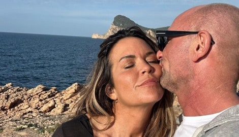 Martina Reuter mit ihrer neuen Liebe Vladi Pavlic