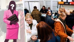 Andrang im und vor dem Geschäft und viele neue Spenden von Damen, die es der mysteriösen ...