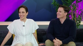 krone.tv-Moderatorin Sasa Schwarzjirg und „Kronen Zeitung“-Unterhaltungschef Norman Schenz