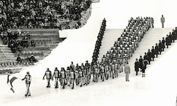 Beim „goldenen“ Eröffnungsauftritt der österreichischen Athleten gab es nicht nur Jubel. 