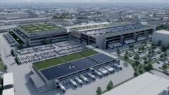 Das Rewe-Logistikzentrum in Wiener Neudorf wird bis 2030 massivst ausgebaut und wird unter dem ...