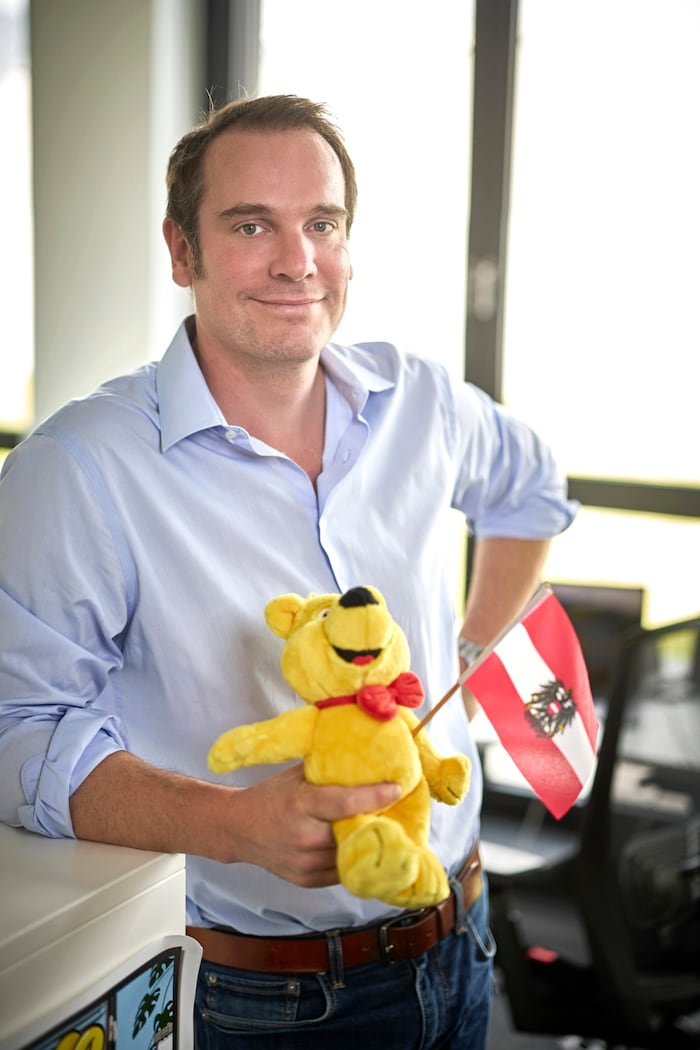 Der gebürtige Wiener Konrad Lohrmann (46) ist Illustrator beim deutschen Süßwarenhersteller ...