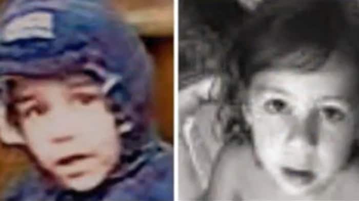 Wenige Wochen nach dem Kidnapping wurde Denise in Mailand gefilmt (Bild links); daneben ein ...