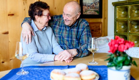 Ingrid und Peter Platzer sind seit 40 Jahren verheiratet und verrückt wie eh und je.