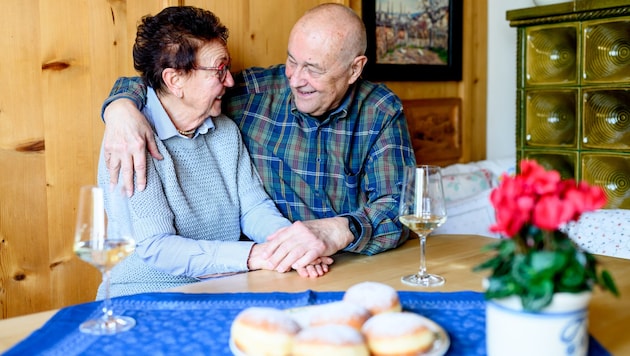 Ingrid und Peter Platzer sind seit 40 Jahren verheiratet und verrückt wie eh und je.