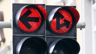 Ein missachtetes Rotlicht löste den Vorfall aus (Symbolbild). 